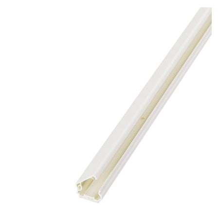 Panduit Base Raceway, LDPH Series, 1 Channel, 0.77 in W, 0.41 in H, 6 ft L, Ivory, 6 PK LDPH3EI6-A